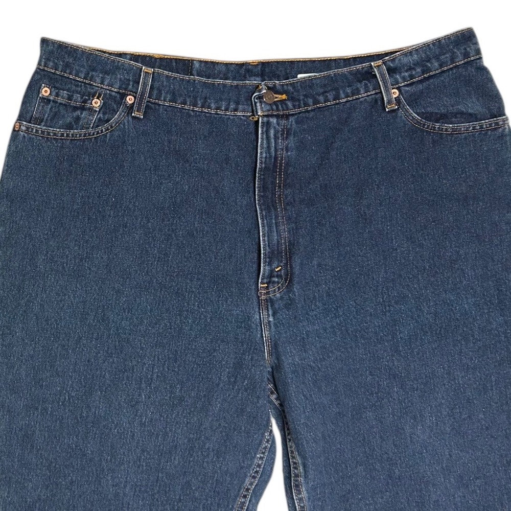 Vintage Levi Strauss 550 Relaxed Fit Tapered Leg Jeans Denim Size 24W Long - Picture 3 of 8
